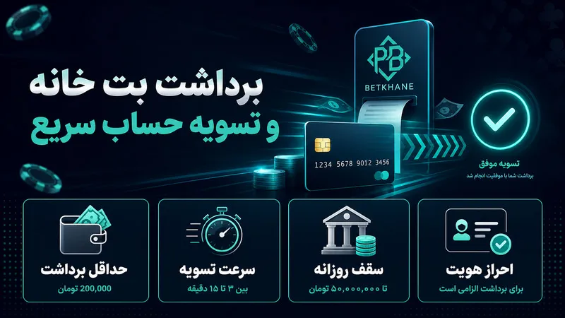 برداشت بت خانه و تسویه حساب سریع
